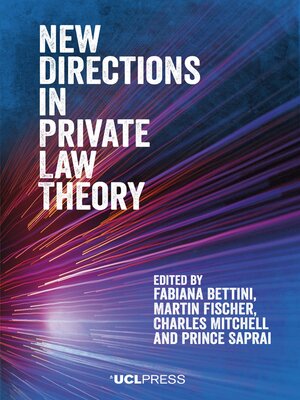 cover image of New Directions in Private Law Theory